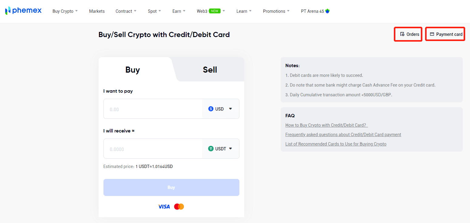 How to Deposit and Trade Crypto at Phemex