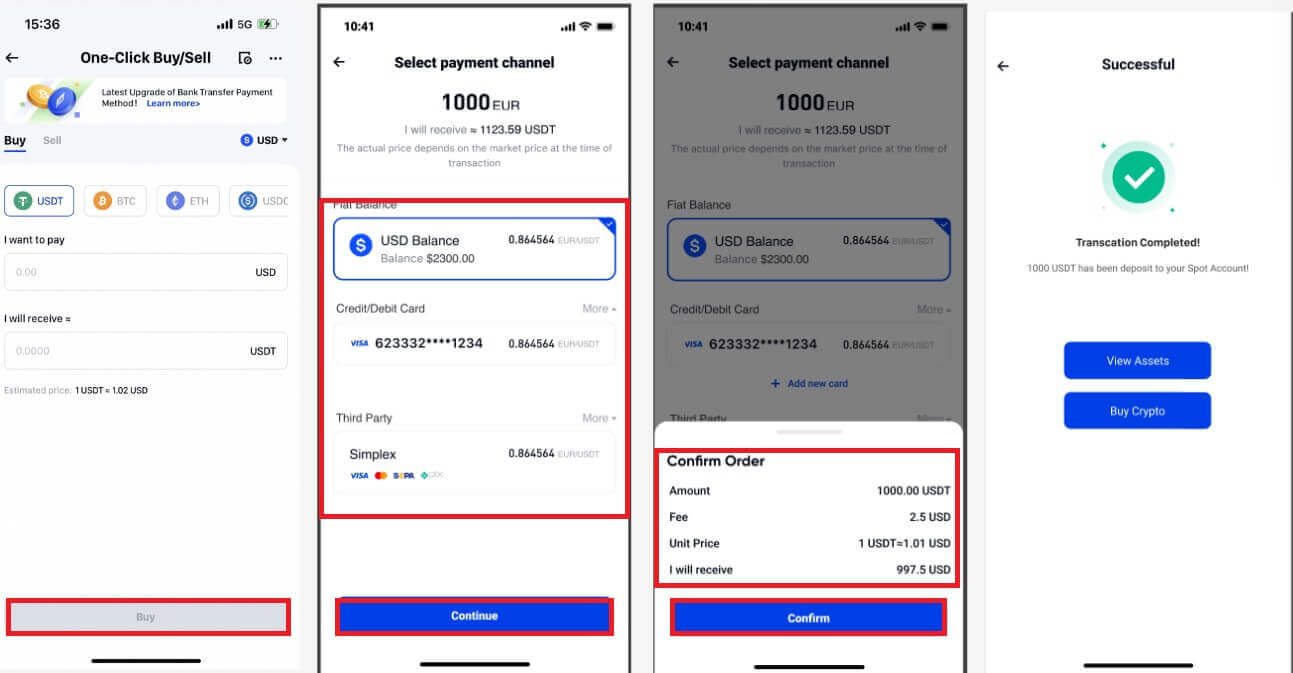 How to Open Account and Deposit into Phemex