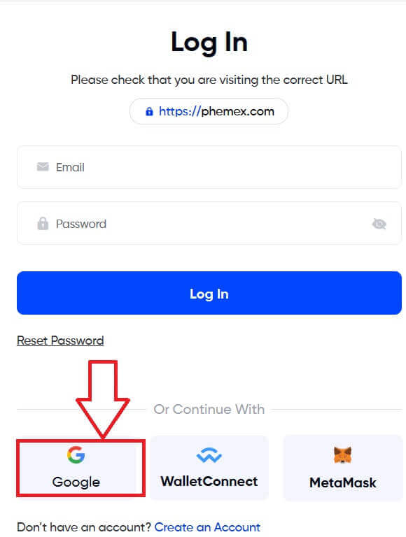 How to Open Account and Sign in to Phemex
