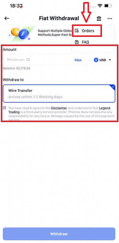 How to Open Account and Withdraw from Phemex