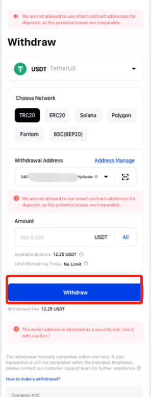 How to Register and Withdraw on Phemex