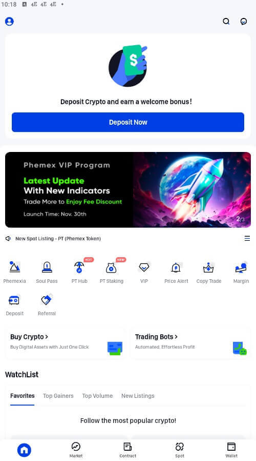 How to Sign Up and Login to a Phemex account