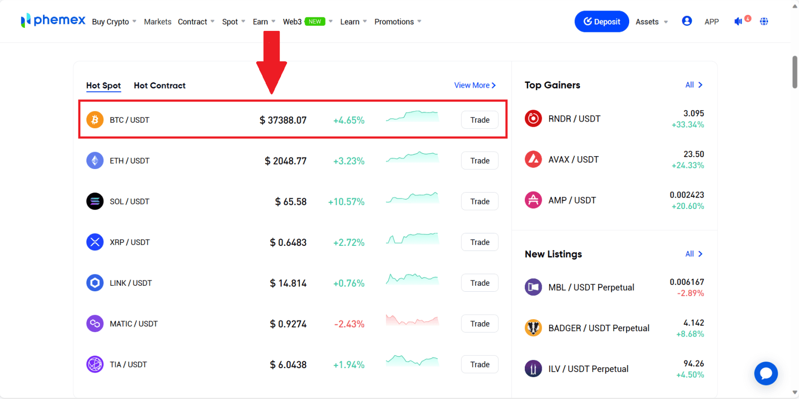 How to Trade Crypto on Phemex How to Trade Crypto on Phemex